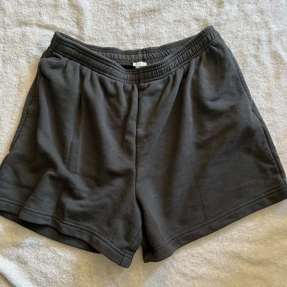 Aerie HW Fleece Shorts